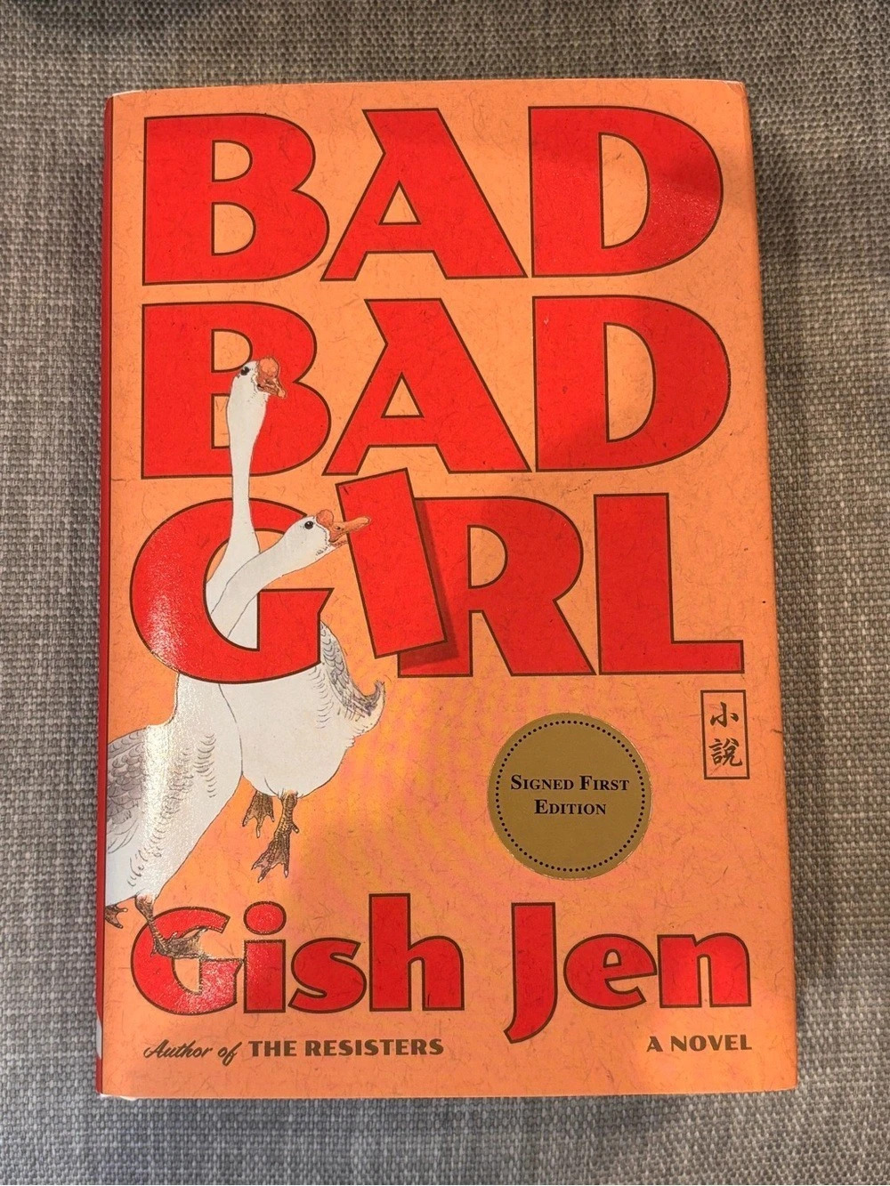 Penguin Random House Bad Girl Signed First Edition Hardcover